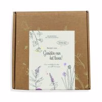 Cadeaudoosje - Plantje - Kruidenpakket - Snoeischaartje - Heerlijke kruiden - 4 soorten kruiden
