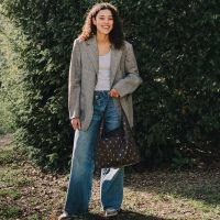 Veneto Schoudertas met studs - Verrasjelief