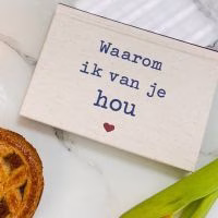 Invulboekje, Invulboekje houden van, Invulboekje waarom ik van je hou, Cadeau vriendin, Cadeau verjaardag vriendin, Cadeau vrouw