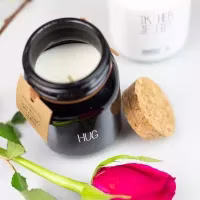 Hart onder de riem steken -  Condoleance cadeau - My Flame - Kaars - Cadeau kaars - Lief cadeau - Sterkte cadeau - Sterkte kado