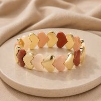 Romantische armband met hartjes - Verrasjelief