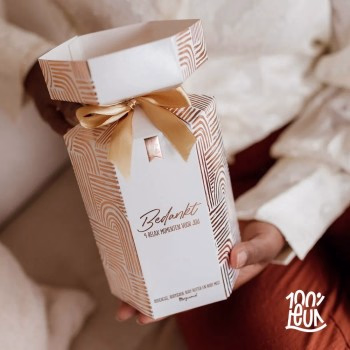 100 % Leuk cadeaupakket 'Bedankt'