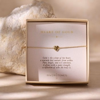 Vergulde 'Heart of gold' Armbandjes