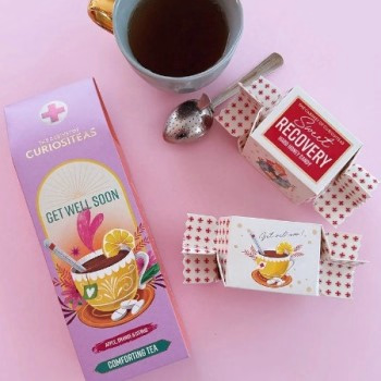Hartverwarmende "Get well soon" thee