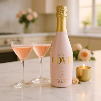 Romantisch roze fles Il Miogusto Rosé - With Love