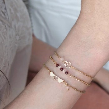 Armbandje 'Ik vind je lief'