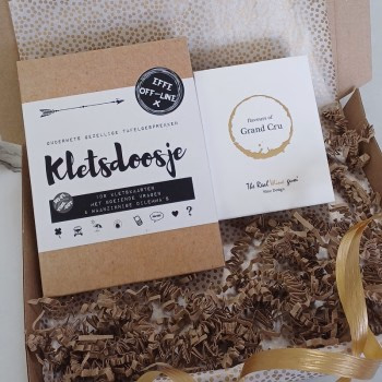 Brievenbus giftset 'Gezellig kletsen'