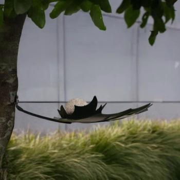 Vogelvoederschaal Leaf Me - Groen