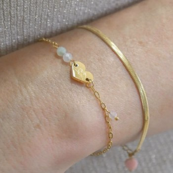 Lief armbandje 'Liefde en support'