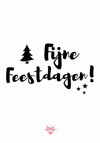 Kaartje Fijne Feestdagen - Verrasjelief