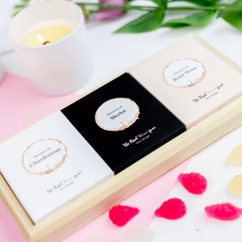 Giftbox 'wijnproeverij' The Real Winegum