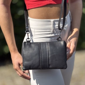 Leren crossbody 'Festival Tasje'