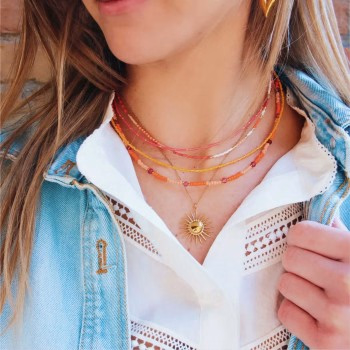 Kettinkje met stralende zon