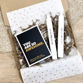 Brievenbus giftset Liefs voor jou