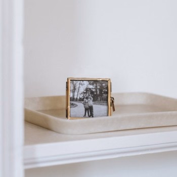 Mini lijstje staand met tekst en ruimte voor foto - Verrasjelief