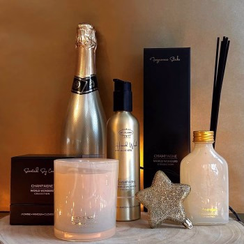Heerlijke luxe champagne giftset