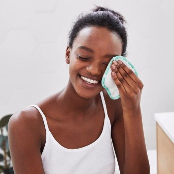 Herbruikbare en uitwasbare make-up remover pads