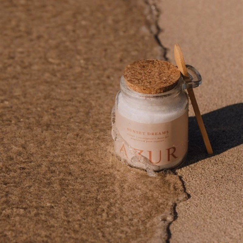 100 % natuurlijk badzout met lepeltje - Verrasjelief
