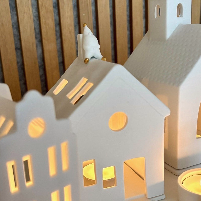 Räder lichthuisje 'Wachten op Rudolf' - Verrasjelief