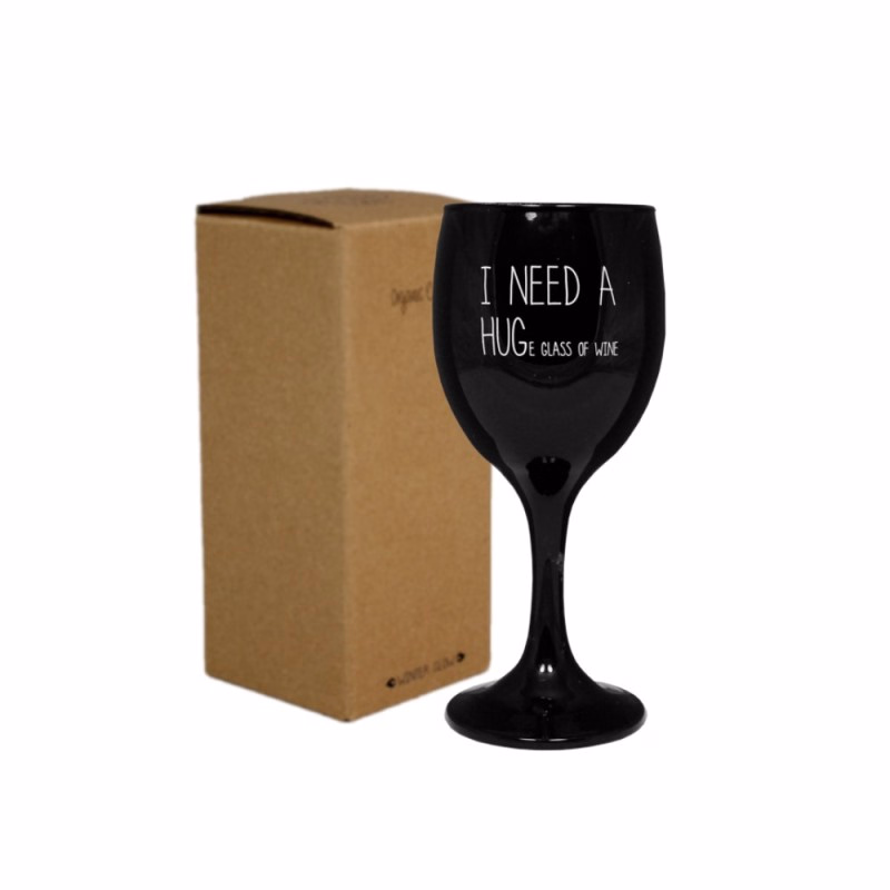 Soja Geurkaars I need a hug(e) glass of wine