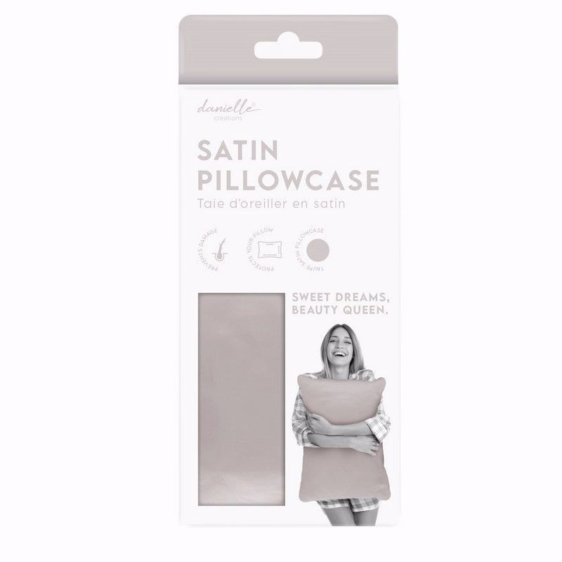 Satijnzachte kussenhoes voor een stralende en gladde huid na het slapen!