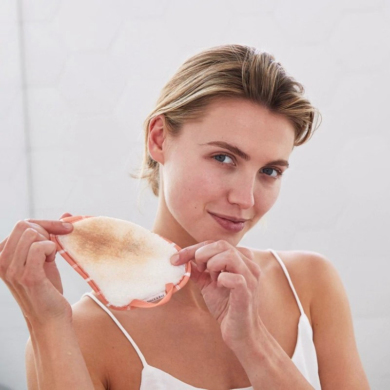 Herbruikbare en uitwasbare make-up remover pads