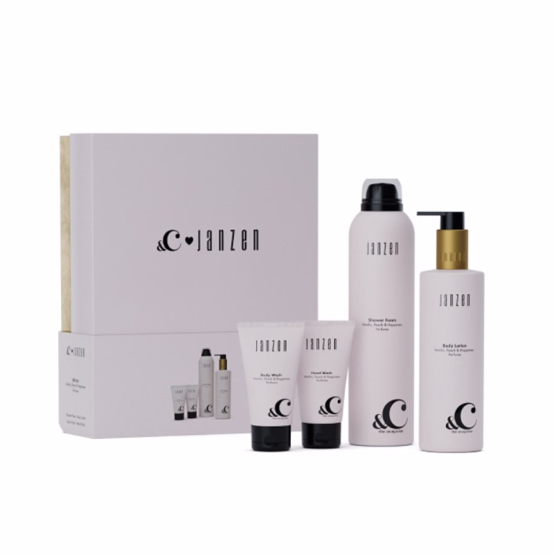 Giftset Janzen &C Vanilla Peach & Happiness