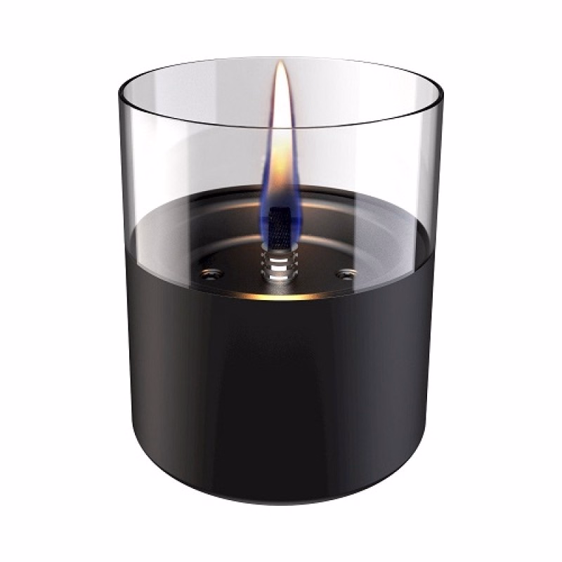 Tafelhaard Tenderflame mini in giftbox met vulling in zilver, goud, zwart, wit of copper