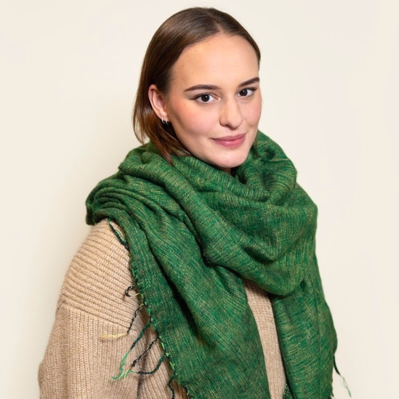 Zachte FairTrade Sjaal Met een Verhaal