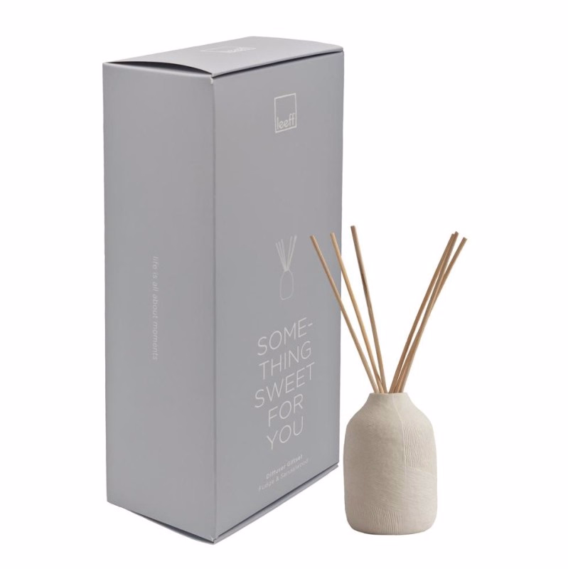 Diffuser giftset - Fudge & Sandalwood - Verrasjelief