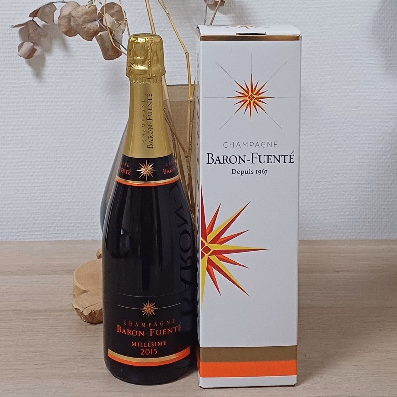 Champagne in luxe giftbox - Baron Fuente - Verrasjelief