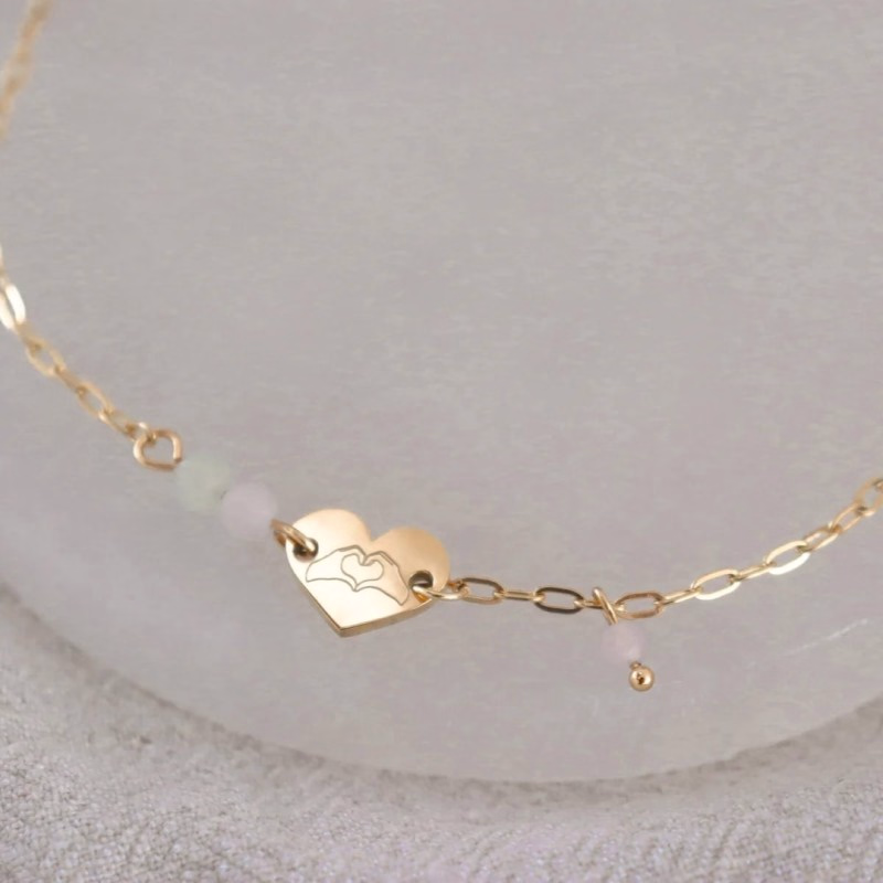 Lief armbandje 'Liefde en support'