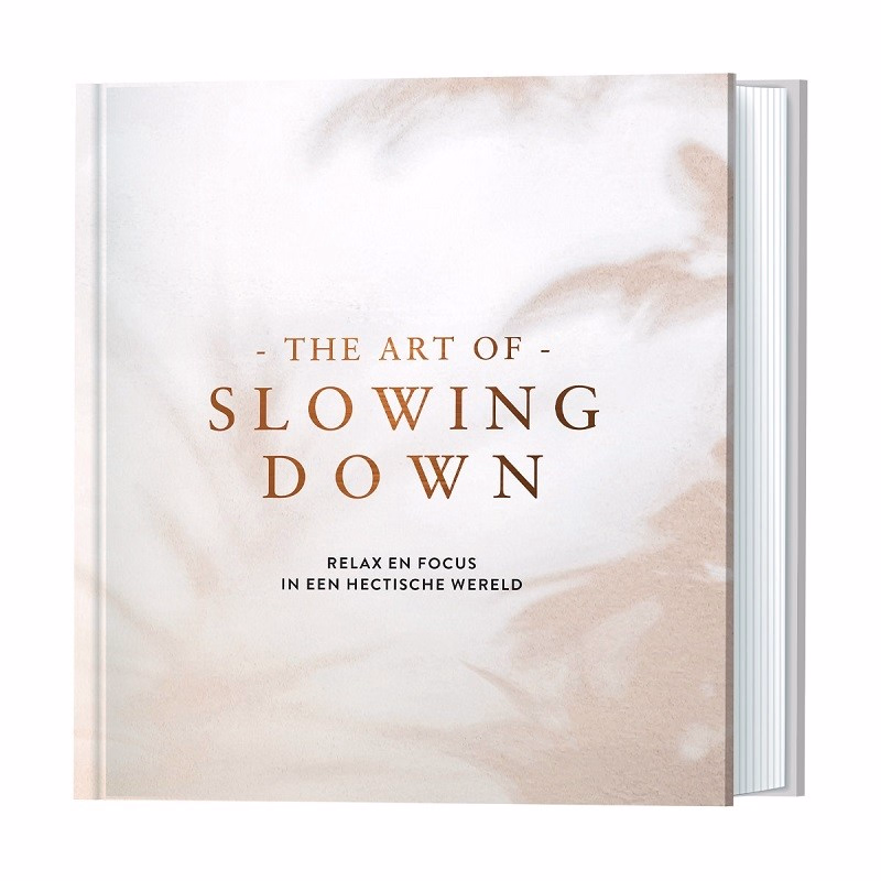 Boek 'The art of Slowing down' - Verrasjelief