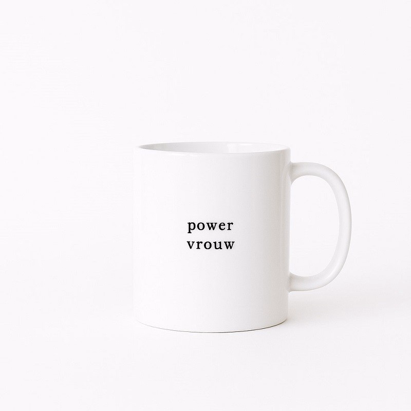 Mokje met tekst Powervrouw - Verrasjelief