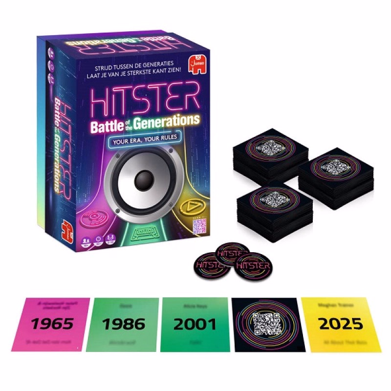 Hitster Battle of the Generations - Verrasjelief