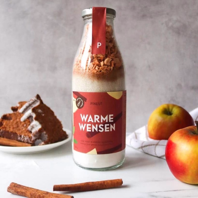 Heerlijke appelcakemix warme wensen - Verrasjelief