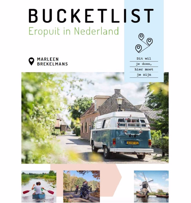 Boek Bucketlist Eropuit in Nederland - Marleen Brekelmans - Verrasjelief