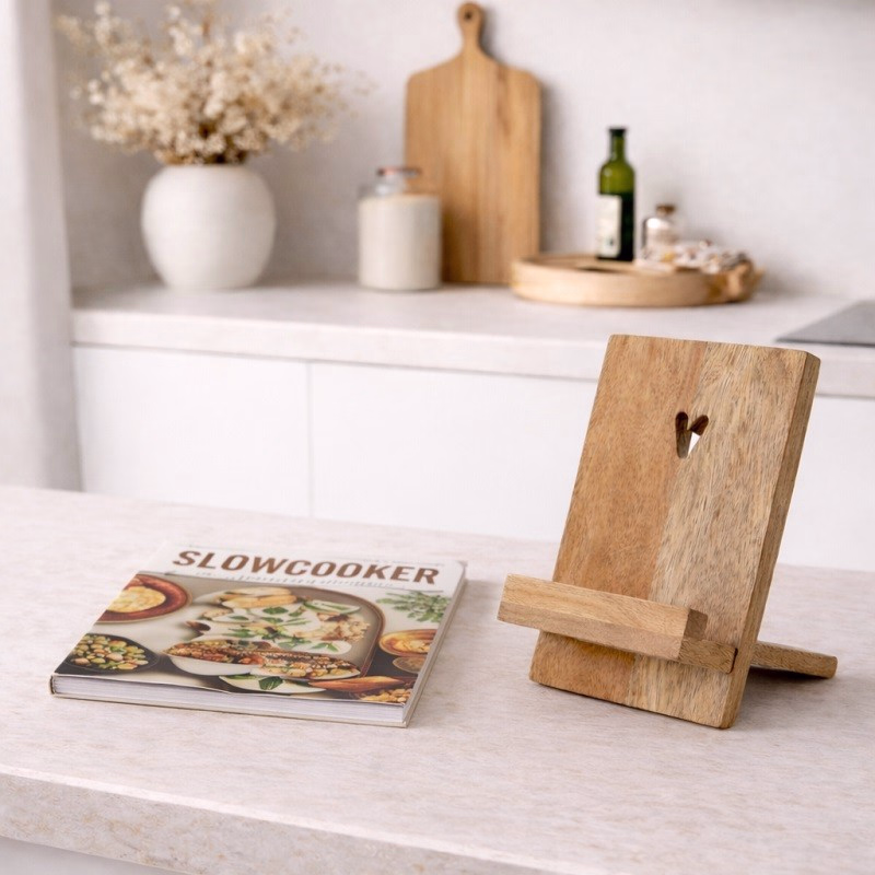 Zusss boekenstandaard met hartje - Verrasjelief