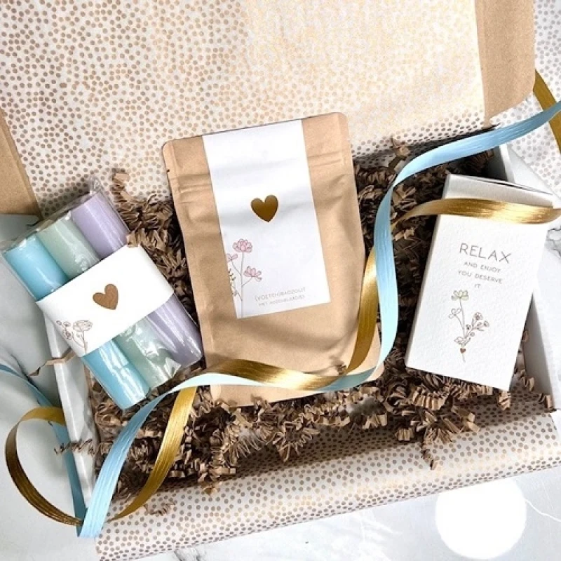 Brievenbus giftset Relaxmomentje voor haar
