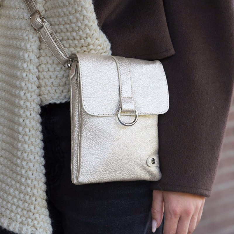 Het perfecte (festival)tasje en telefoontasje met twee schouderbanden - Verrasjelief