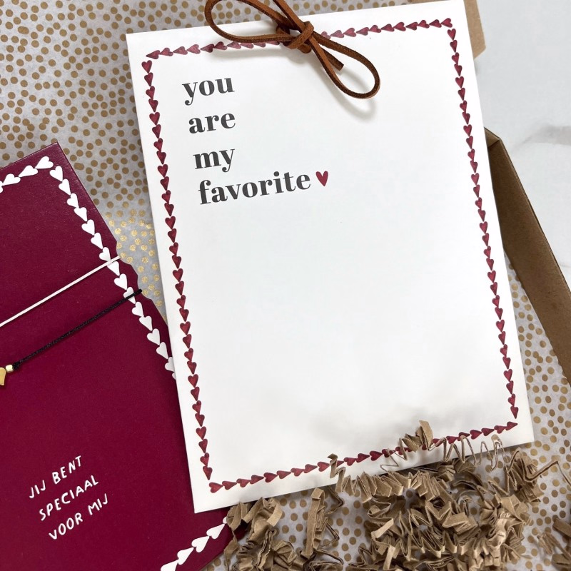 Brievenbus giftset Zusss - Jij bent Speciaal - Verrasjelief