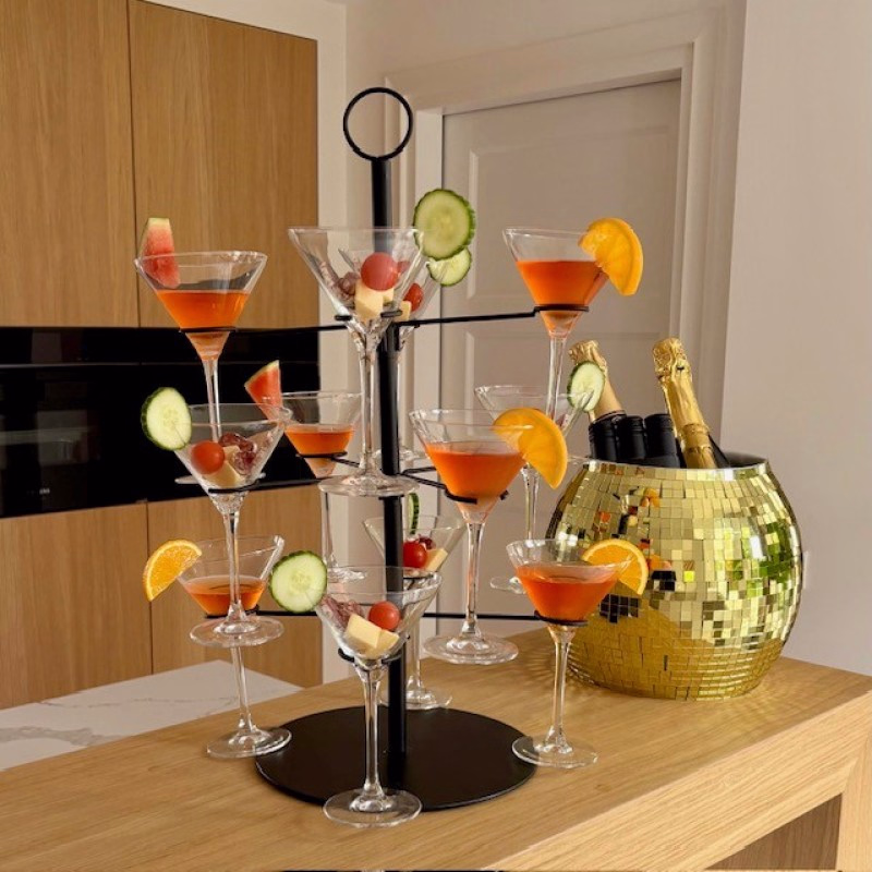 Cocktailboom standaard voor 12 glazen - Verrasjelief