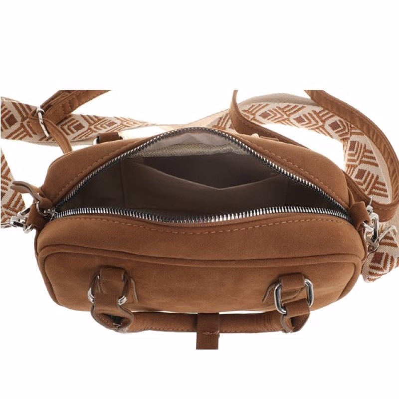 Crossbody handtas met bagcharm Milton - Verrasjelief