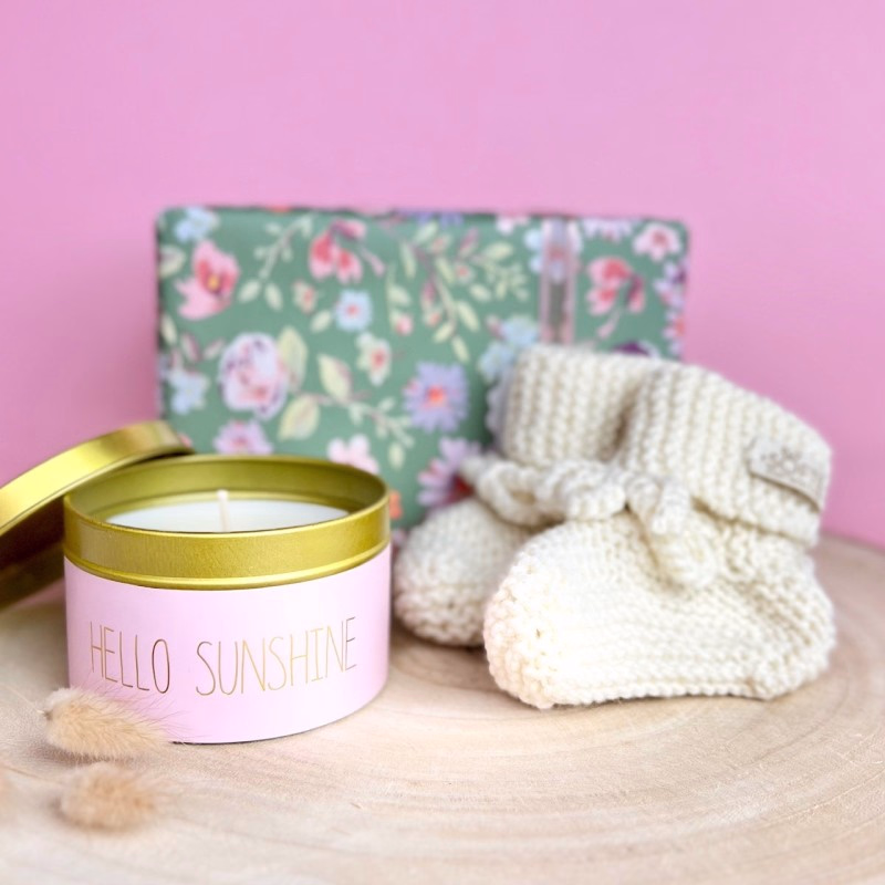 Baby giftset 'hello sunshine' - Verrasjelief