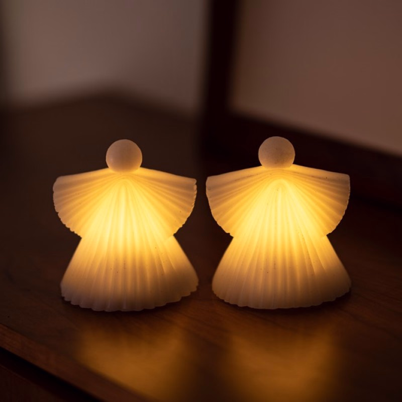 Lieve engel LED kaarsjes | Set van 2 - Verrasjelief