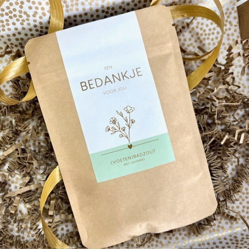 Brievenbus giftset 'Bedankje voor Jou' - Verrasjelief