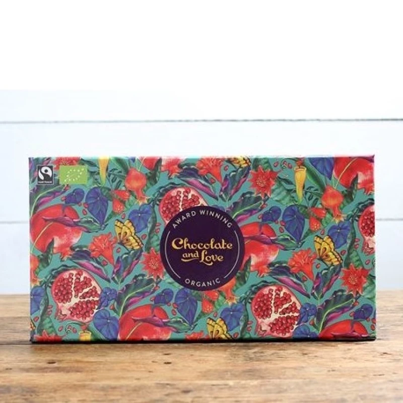 Luxe giftboxen met Vegan Fairtrade Chocolade in twee soorten!