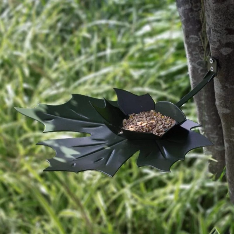 Vogelvoederschaal Leaf Me - Groen - Verrasjelief