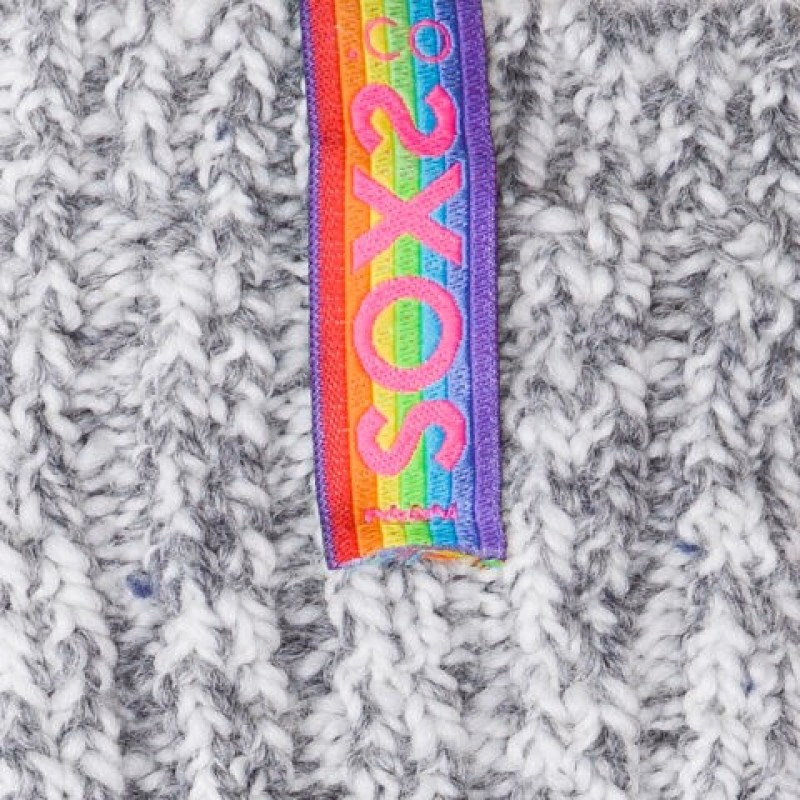 Soxs schapenwollen sokken 'Rainbow' - Verrasjelief