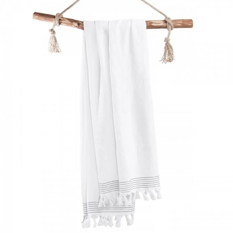 Vilten tas met hamamdoek
